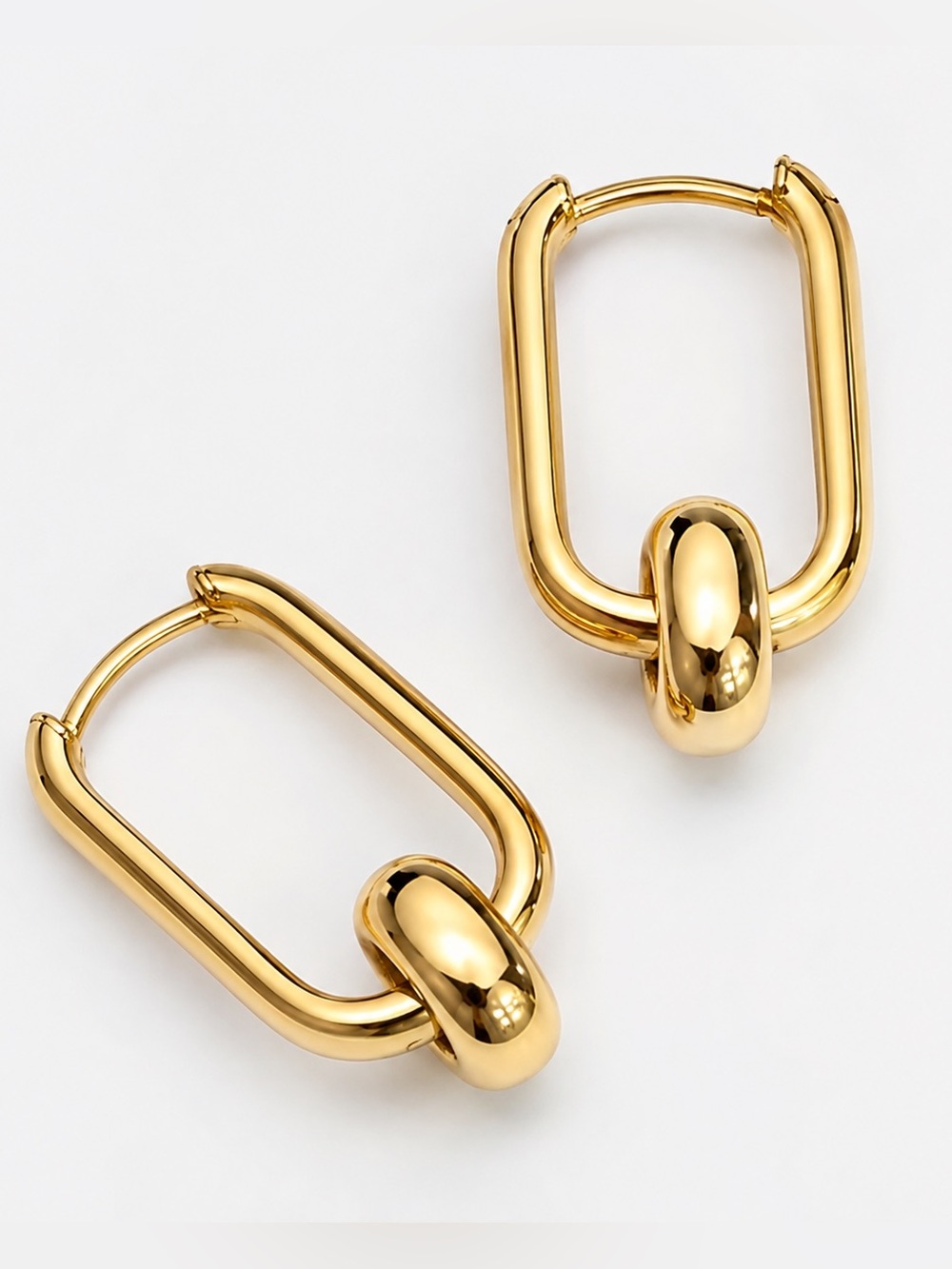 🌴Goodbye Summer, Hello Savings🛍️ Hoop Huggies Earrings 18k Gold Bead Earrings